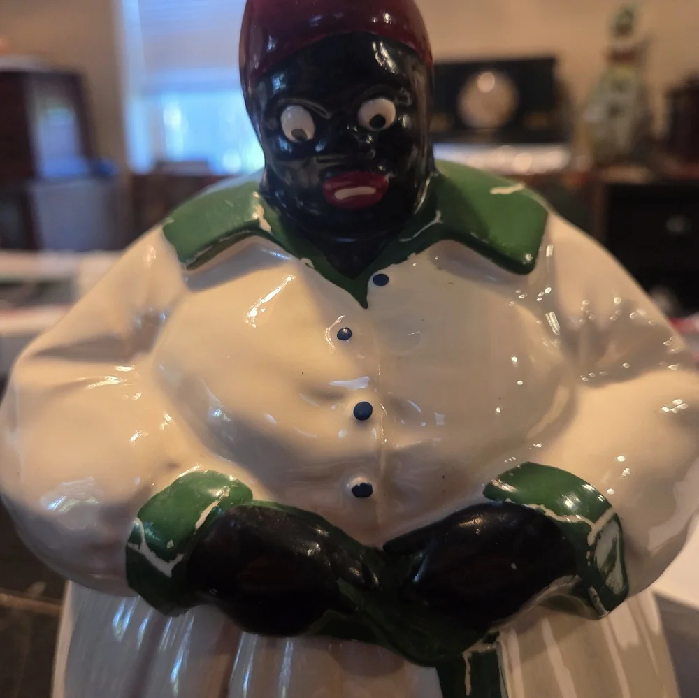 Amazing Condition McCoy Aunt RARE ORIGINAL Jemima Mamey  Cookie Jar. - Picture 2 of 8